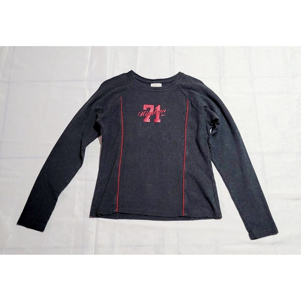 vintage Nike nineteen 71 crewneck sweater - size Medium - Grey - no ornaments